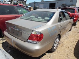 2006 TOYOTA CAMRY LE GOLD 2.4 AT Z20136
